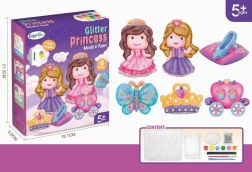 Komplet magnetov za hladilnik princese za barvanje DIY