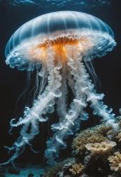 Sestavljanka Colorful Nature Meduza 250 koščkov