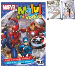 Pobarvanke barvaj z vodo A5 MARVEL 15 × 21 cm
