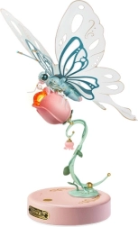 Mehanski rožnati metulj RoboTime