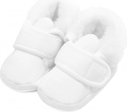 Zimski dojenčkov semišasti copatki NEW BABY 3–6 mesecev, deček