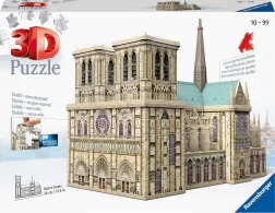 Ravensburger 3D puzzle Katedrala Notre-Dame v Parizu, 349 kosov