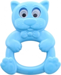 ropotuljica mucek s premičnimi očmi 11 cm