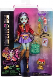 Punčka Monster High Jinafire Long s ljubljenčkom
