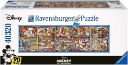 Sestavljanka RAVENSBURGER Mickey Mouse skozi leta 40320 kosov