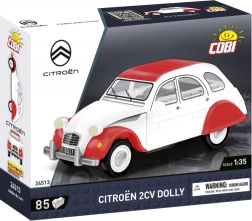 Komplet za sestavljanje avtomobila Citroën 2CV Dolly 1:35 od COBI