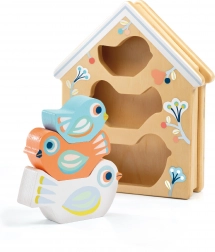 Vstavljanka Ptičja hišica Djeco