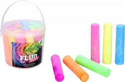 Fluorescenčne kreda za pločnik, 20 kos