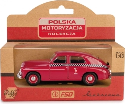 Model avtomobila PRL Warszawa M20 taxi v češnjevi barvi