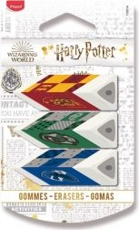 Radirke MAPED Harry Potter, komplet 3 kos