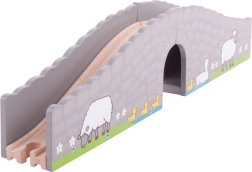 Leseni kmetijski most za vlake