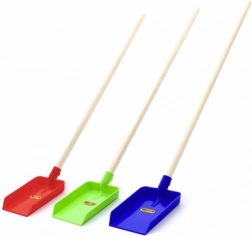 plastična lopata z lesnim ročajem WADER-POLESIE