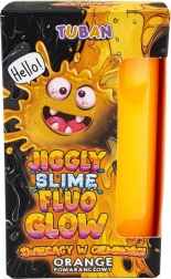 Tuban jiggle slime fluo oranžen, sveti v temi 430 g