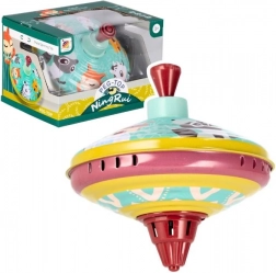 Kovinski vrtiljak s tlačilko