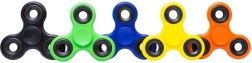 Trikraki fidget spinner 7,5 cm, mešane barve – 1 kos