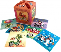 Spomin v okrasni maxi škatli - Pravljični svet Zdeňka Smetany