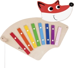 glasbena stenska tabla lisička classic world