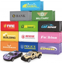 Kontejnersko mesto s 6 kontejnerji