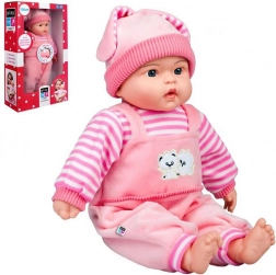 Govoreča in pojoča otroška punčka PlayTo Agatka 46 cm