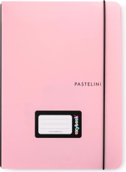 Beležnica Oxybook A5 Pastelini, rožnata, 40 listov
