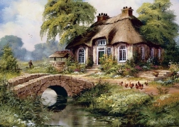 ART PUZZLE Sestavljanka Dvorec 500 kosov