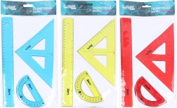 Geometrijski komplet Flexi barvni