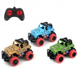 Avto na daljinsko upravljanje z LED učinki 14,5 cm