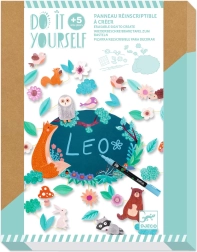 DJECO tabla za vrata Gozd