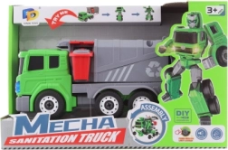 Transformirajoči smetarski robot 2v1 na baterije