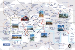 Podloga za mizo London