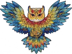 Lesene puzzle Sova RoboTime