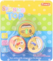 Svetleča vrtavka na baterije – mešanica barv