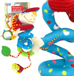Woopie Baby viseča spirala za voziček kužek