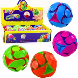 Mehka žogica, ki menja barvo, 6 cm