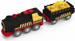 2Kids Toys parni vlak na baterije s funkcijo pare