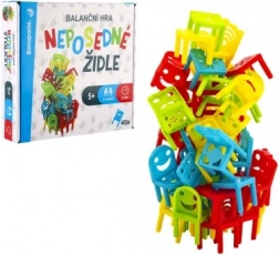 Nemirne stole - balance igra za otroke