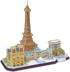 3D puzzle CityLine panorama Pariz 114 kosov