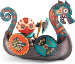 Djeco Arty Toys figurica Drak – viking na ladji