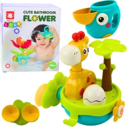 Barvna igrača za kopalnico - žirafa