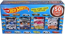 komplet avtomobilčkov Hot Wheels 50 kosov