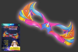 Svetleča maska za zabave