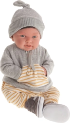 Realistična lutka dojenček Pipo 40 cm