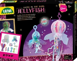 Lena obesek meduza, ki sveti v temi – ustvarjalni komplet