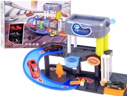 Dvonadstropna avtopralnica s tekočo vodo, dvigalom in učinki