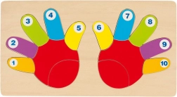 lesen vstavljivi puzzle roke goki