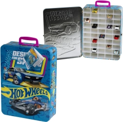 Aluminijast kovček HOT WHEELS za 50 avtomobilčkov