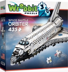 wrebbit 3d puzzle orbiterski raketoplan – vesoljski raketoplan, 435 kosov