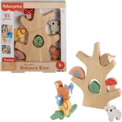 Lesene balansne drevesne kocke Fisher-Price
