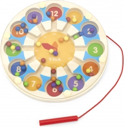 Lesena magnetna igra Ure labirint Viga