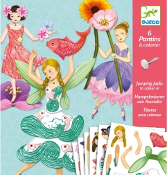 Premične vile figurice Djeco – ustvarjalni set za otroke